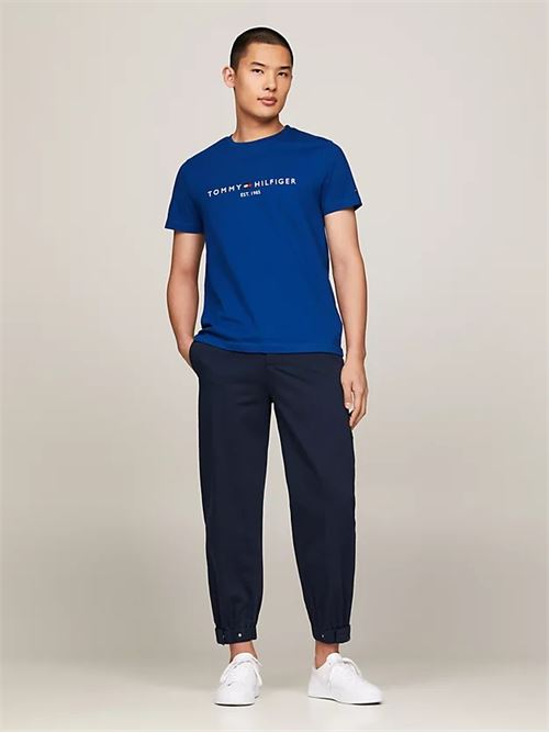tommy logo tee TOMMY HILFIGER | MW0MW11797C5J